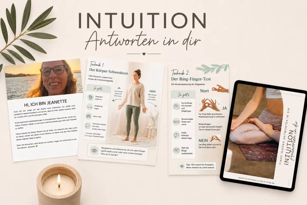 Kostenloser Praxis-Guide Antworten in dir für gestärkte Intuition